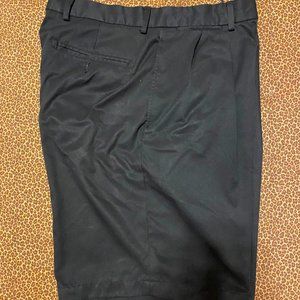 Men's Daniel Cremieux Black Golf Shorts Pleated Size 35W